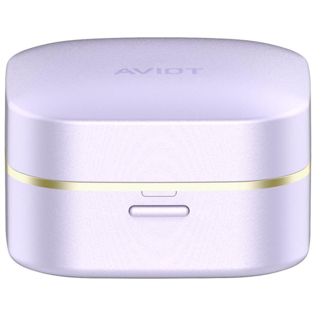 AVIOT Q3R ワイヤレスイヤホン ラベンダー AVIOT TE-Q3R-LV ノイズキャンセリング機能搭載 完全ワイヤレス