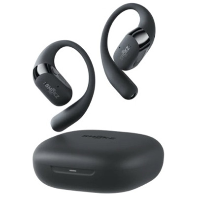 ショックス SKZ-EP-000050 完全ワイヤレスBluetoothオープンイヤー型イヤホン（ブラック）Shokz OpenFit 2+[SKZEP000050] 返品種別A