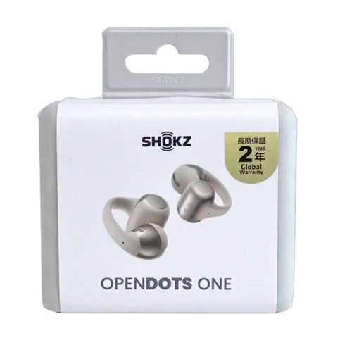 ショックス SKZ-EP-000053 イヤーカフ型完全ワイヤレスイヤホン（グレー）Shokz　OpenDots ONE[SKZEP000053] 返品種別A_4