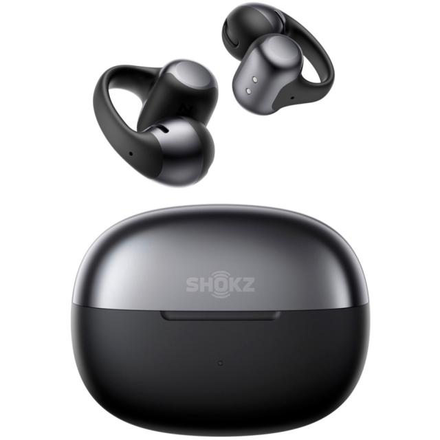 ショックス SKZ-EP-000054 イヤーカフ型完全ワイヤレスイヤホン（ブラック）Shokz　OpenDots ONE[SKZEP000054] 返品種別A