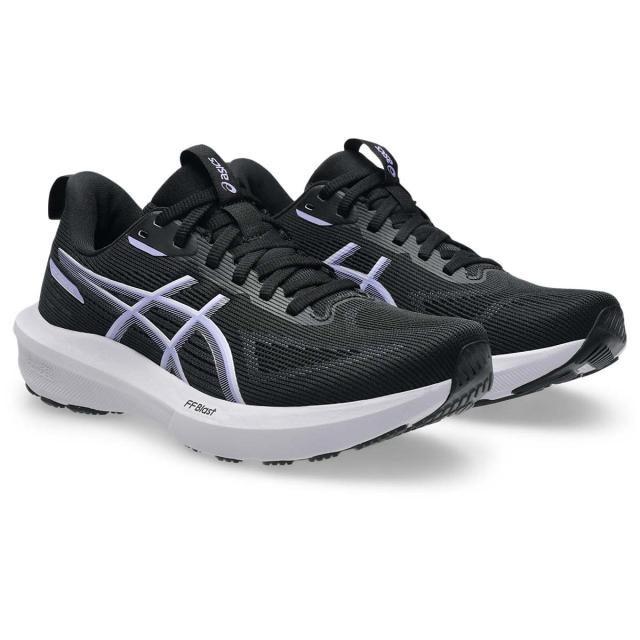 アシックス レディース ランニングシューズ GT-1000 14 WIDE（BLACK/LILACHINT・サイズ：24.0cm） asics 1012B858-004-24.0返品種別A