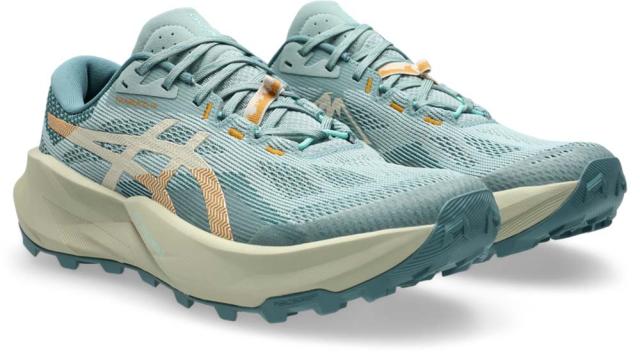 アシックス メンズ トレイル ランニングシューズ TRABUCO 14（Ocean Haze/Foggy Teal・サイズ：26.0） 1011C166-401-26.0返品種別A 11,011円