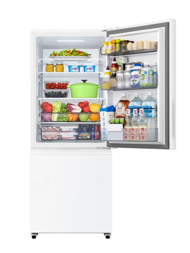 ハイセンス HR-D260KW 257L 2ドア冷蔵庫（ホワイト）【右開き】Hisense[HRD260KW] 返品種別A_3