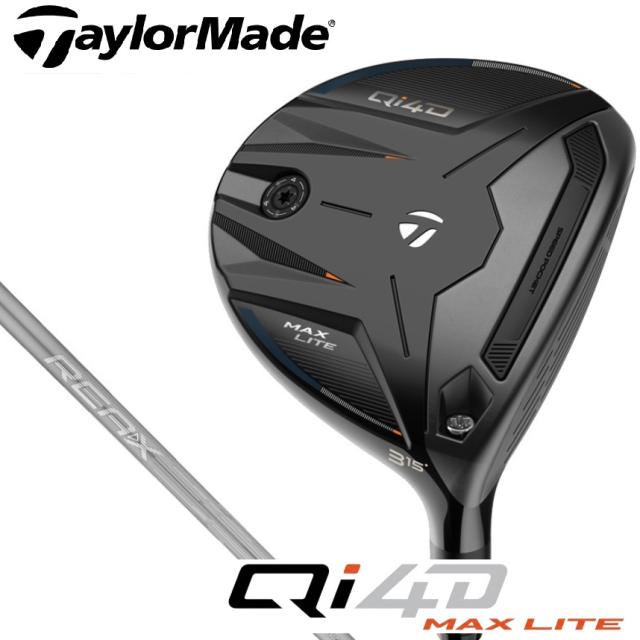 テーラーメイド Qi4D MAX LITE ウィメンズ フェアウェイウッド #3（REAX 40 シャフト・フレックス：A） TM-QI4DMXL-FW3-40A返品種別A