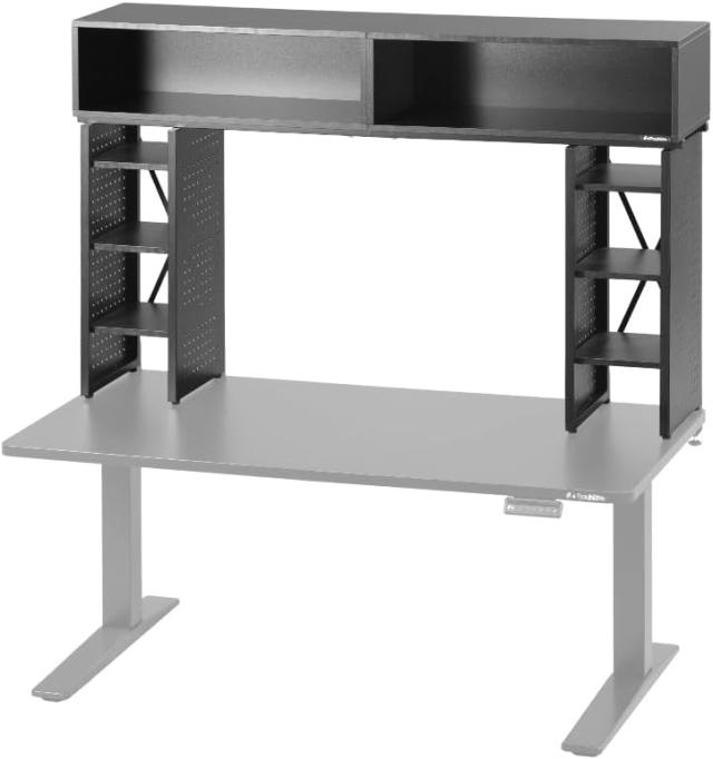 バウヒュッテ モデラーデスクラック（幅140×奥行30.5cm） ブラック BHS-1400MR-BK返品種別A
