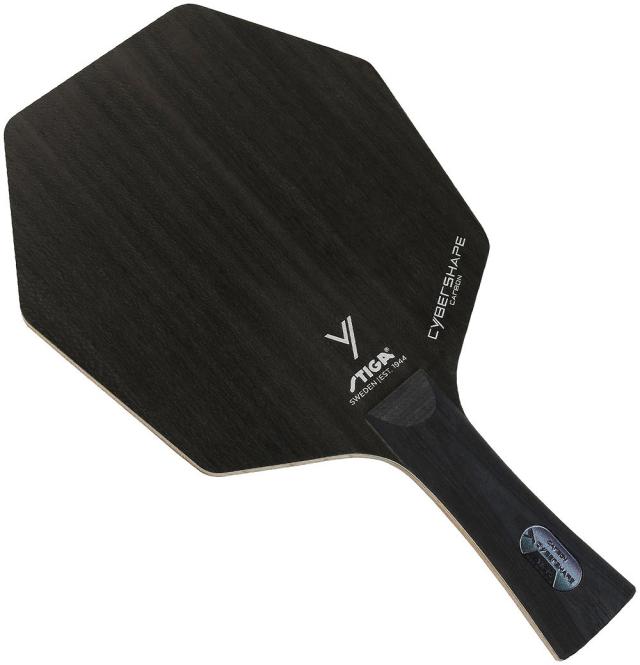 STIGA（スティガ） 卓球 シェークラケットCYBERSHAPE CARBON(サイバーシェイプ カーボン) フレア STIGA 1602-0201-35返品種別A_1