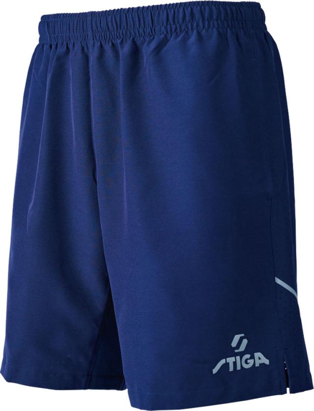 STIGA（スティガ） 卓球 ユニセックス ゲームパンツ STIGAショーツ プロ JTTA公認（ネイビー・サイズ：4XL）  STJ-1809020410返品種別A