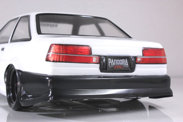 PANDORA 1/10 未塗装ポリカーボネートボディ Toyota AE86