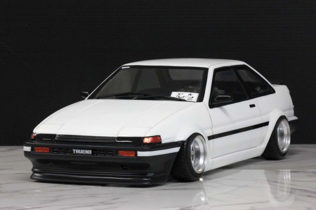 PANDORA 1/10 未塗装ポリカーボネートボディ Toyota AE86
