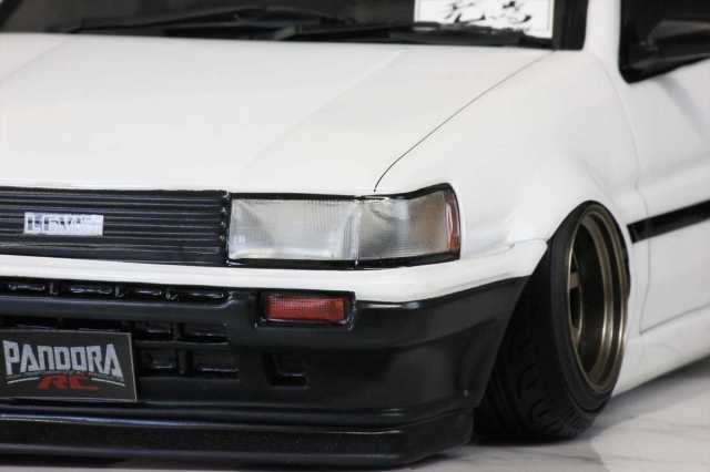 PANDORA 1/10 未塗装ポリカーボネートボディ Toyota AE86 PANDORA 1/10 未塗装ポリカーボネートボディ Toyota AE86