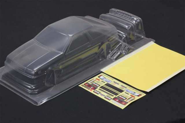 PANDORA 1/10 未塗装ポリカーボネートボディ Toyota AE86 カローラ