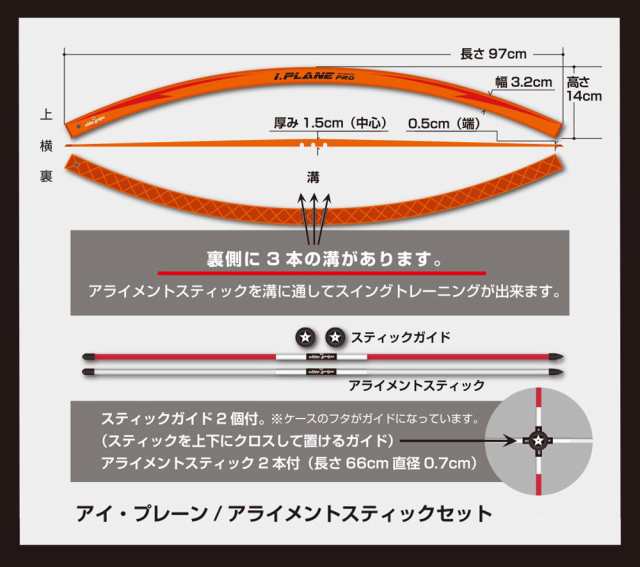 エリートグリップ スイング専用トレーニング器具 アイ・プレーン プロ