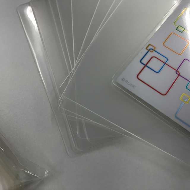 R LINE R LINE カドまるスリーブ オーバー クリア 50枚入り