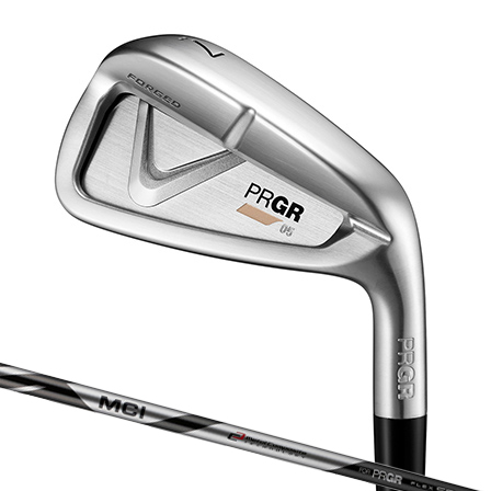 プロギア GRY02-6P PRGR 05 アイアン 5本セット(＃6〜＃9、PW) フレックス：SMCI FOR PRGR シャフト[GRY026Pプロギア] 返品種別A