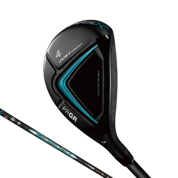 プロギア HID204D RS ユーティリティ ＃4 フレックス：SRDiamana FOR PRGR シャフト[HID204Dプロギア] 返品種別A