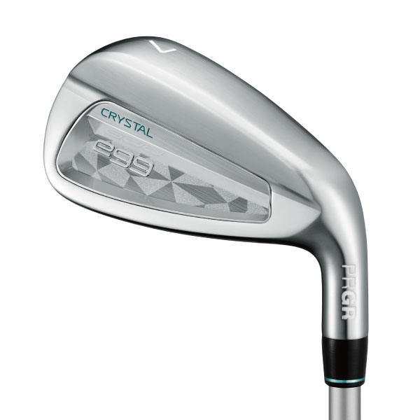 プロギア CRYSTAL egg アイアン(Ladies'） 4本セット #7-P(クリスタル シャフト・フレックス：A) PRGR GSR22-7P返品種別A_1