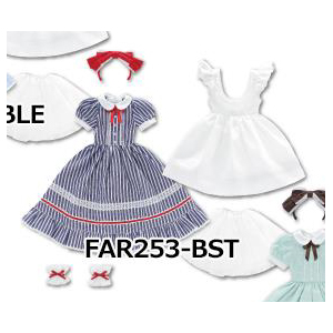 アゾン 1/3 50 夢見る少女のアリスドレスセット(ブルーストライプ)【FAR253-BST】ドール用ウェア  返品種別B