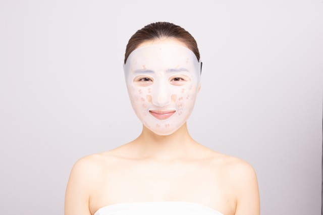 GEMMATSU GMS-G02 美顔器マスク（ホワイト）原末石鹸 G-ZERO COIL
