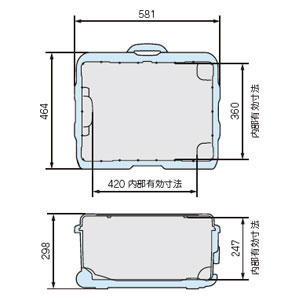 タカチ電機工業 NK950BS NK型　防水キャリングケース内装スポンジ付き(ブラック)TAKACHI[NK950BS] 返品種別A_2