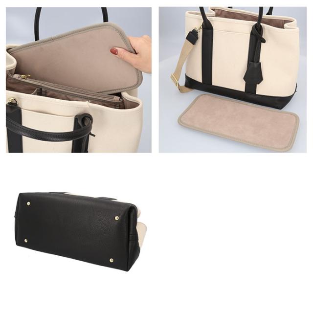 cache cache(カシュカシュ) cache cache カシュカシュ ショルダー付きキャンバストート大（ライトイエロー） BF022816-1A-2I返品種別A_6