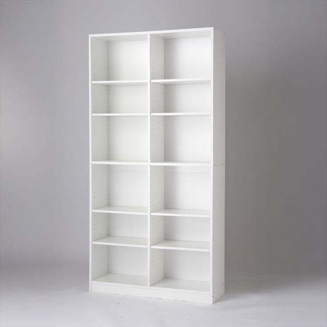 オビタス ABK-1890WH 本棚 90cm幅 ホワイト[ABK1890WH] 返品種別A