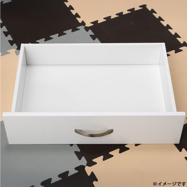 オビタス REZON590WH ロータイプ食器棚[REZON590WH] 返品種別A_6