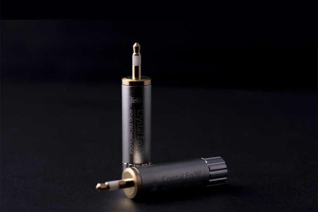 光城精工 CRYSTAL-EPT3X2 プラグ型仮想アース（φ3.5ステレオミニプラグ）【2個セット】KOJO[CRYSTALEPT3X2KOJO] 返品種別A