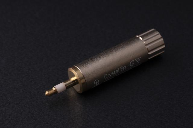 光城精工 CRYSTALEPT3-G プラグ型仮想アース（3.5 ステレオミニプラグ）KOJO Crystal Ep-G[CRYSTALEPT3G] 返品種別A