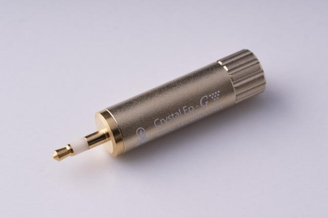 光城精工 CRYSTALEPT3-G プラグ型仮想アース（3.5 ステレオミニプラグ）KOJO Crystal Ep-G[CRYSTALEPT3G] 返品種別A_1