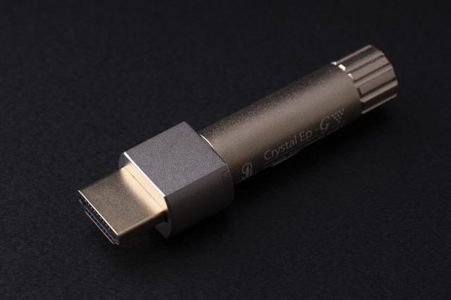 光城精工 CRYSTALEPHA-G プラグ型仮想アース（HDMI typeAプラグ）KOJO Crystal Ep-G[CRYSTALEPHAG] 返品種別A