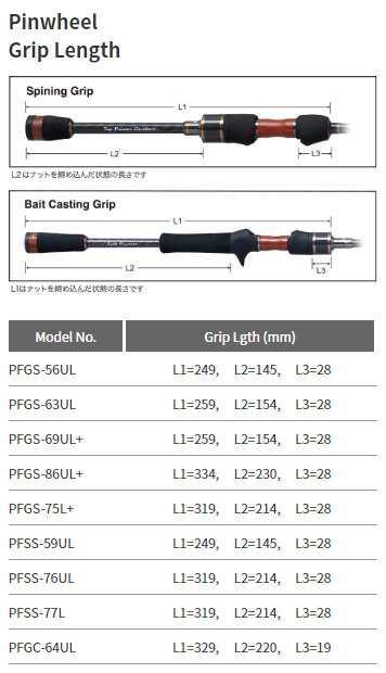 パームス PFGS-56UL ピンウィール PFGS-56UL Extra Fast 5.6ft 2ピース