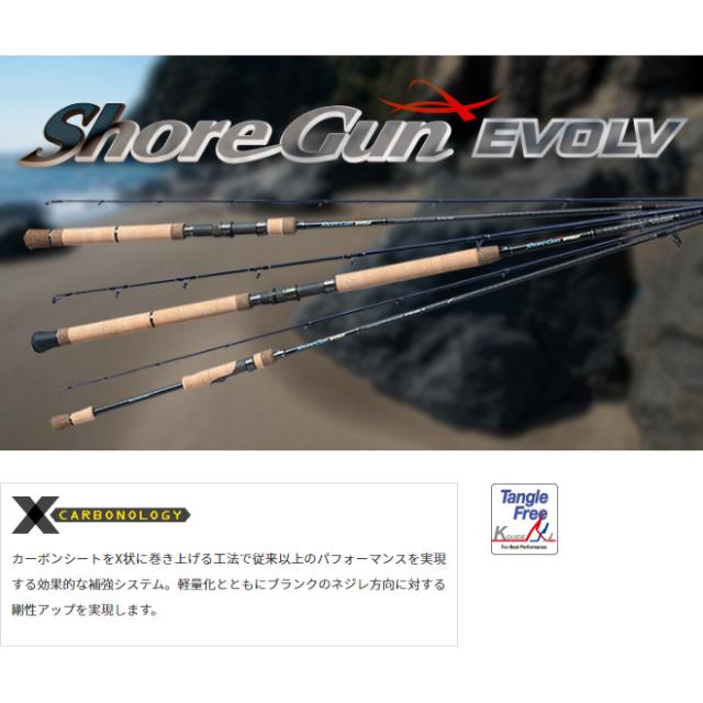 パームス 21 ショアガンエボルブ SFTGS-103MH 10.3ft 2ピース