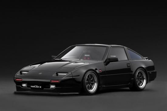 ignitionひな型 1/18 NISSAN Fairlady Z 2-Seater 300ZR (Z31) Black【IG3896】ミニカー  返品カテゴリー化B