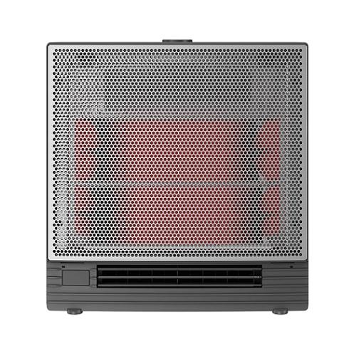 ダイキン 電気ストーブ【シーズヒーター】ダークグレー 【暖房器具】遠赤外線暖房機 ハイブリッドセラムヒート WRH136AS-H返品種別A