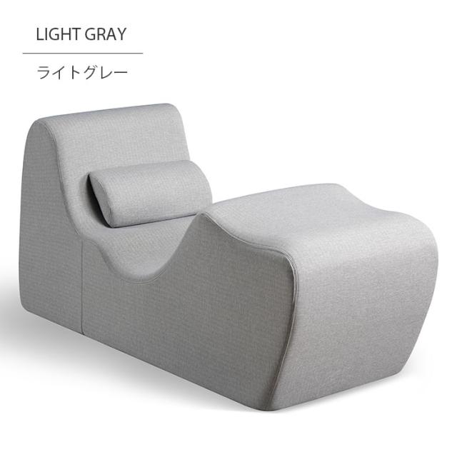 ZINUS JAPAN(ジヌス) ZJ-USCGCG Zero Gravity くつろぎチェア グレー 幅58*長さ150cm ラウンジチェア(グレー)[ZJUSCGCG] 返品種別A
