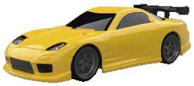 TURBO RACING 1/76 C71 Yellow On-road Car 電動RC完成セット【C71-YE】ラジコン 返品種別B