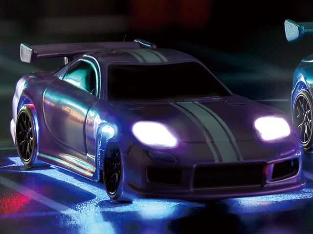 ハイテックマルチプレックスジャパン 【再生産】1/76 C61 Purple Drift Car 電動RC完成セット【C61】ラジコン  返品種別B_5