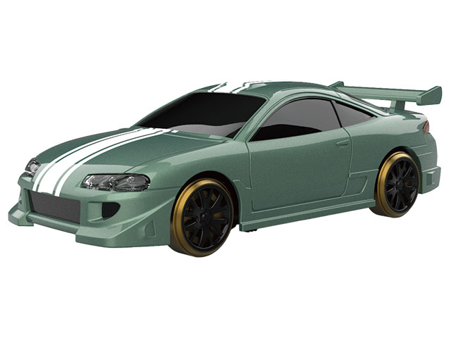 ハイテックマルチプレックスジャパン 【再生産】1/76 C62 Green Drift Car 電動RC完成セット【C62】ラジコン  返品種別B