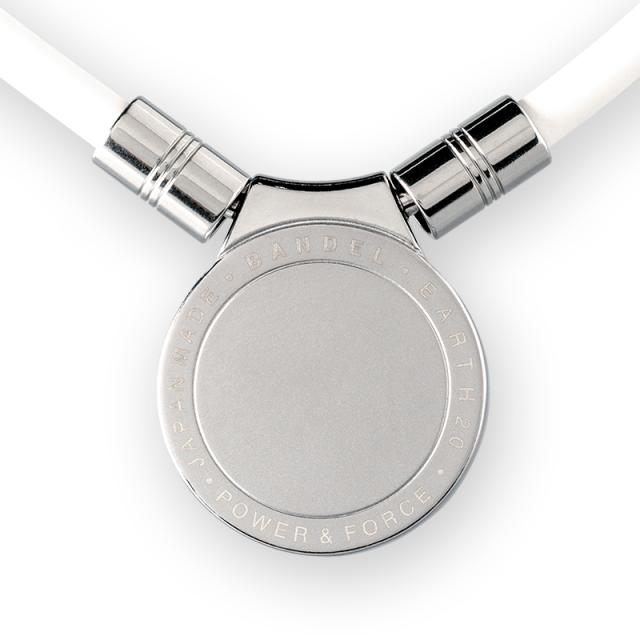 BANDEL HLCNE2WS52 EARTH アース 2.0（White×Silver・サイズ：52cm
