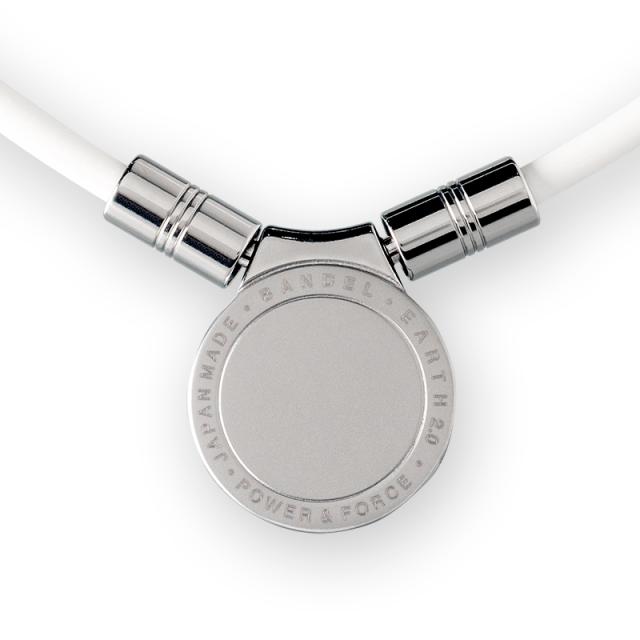 BANDEL HLCFNE2WS52 EARTH mini アースミニ 2.0（White×Silver・サイズ：52cm）バンデル 磁気ネックレス[HLCFNE2WS52] 返品種別A BANDEL HLCFNE2WS52 EARTH mini アースミニ 2.0（White×Silver・サイズ