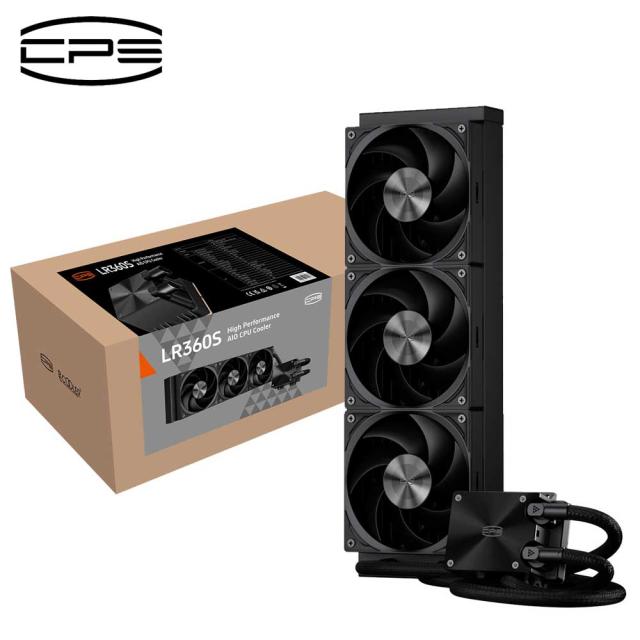 CPS｜シーピーエス LR360S-INTEL Intelサーバー用 360mm（120mm×3基） 水冷CPUクーラー ミドル〜フルタワー型ワークステーション向け[LR360SINTEL] 返品種別B