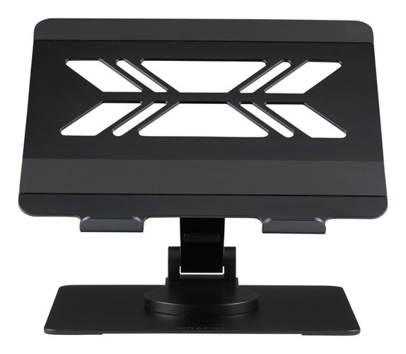 GRAPHT（グラフト） 7in1 ポート付きスタンド PD対応 パソコンスタンド Device Centric Folio - Black  GRT069-BLK-ONE返品種別A