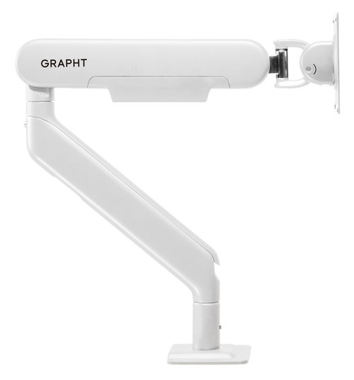 GRAPHT（グラフト） GRT074-WHT-ONE 〜34インチ対応 耐荷重2-9kg 高耐久モニターアーム GRAPHT Monitor Arm - Aero M9C（White）ディスプレイアーム[GRT074WHTONE] 返品種別A