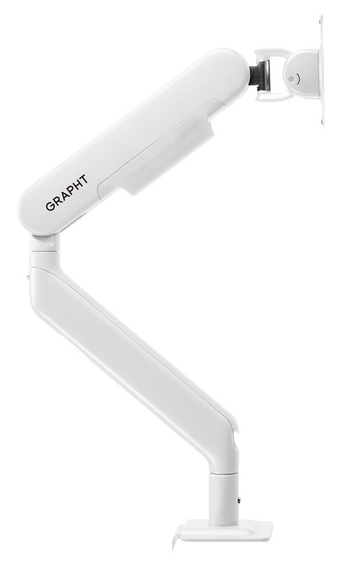 GRAPHT（グラフト） GRT074-WHT-ONE 〜34インチ対応 耐荷重2-9kg 高耐久モニターアーム GRAPHT Monitor Arm - Aero M9C（White）ディスプレイアーム[GRT074WHTONE] 返品種別A_2