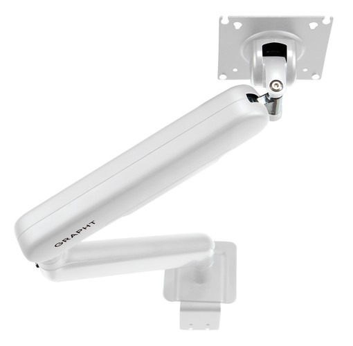 GRAPHT（グラフト） GRT074-WHT-ONE 〜34インチ対応 耐荷重2-9kg 高耐久モニターアーム GRAPHT Monitor Arm - Aero M9C（White）ディスプレイアーム[GRT074WHTONE] 返品種別A_4