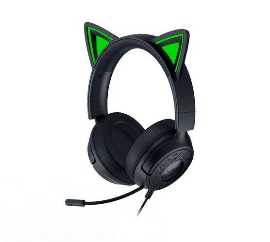 Razer RZ04-05350200-R3M1 【国内正規品】Kraken Kitty V3 X ゲーミング用 有線ネコミミヘッドセット[RZ0405350200R3M1] 返品種別A_1