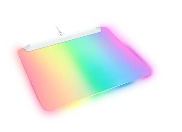 Razer RZ02-04920200-R3M1 【国内正規品】Razer Chroma RGB 対応フルイルミネーション式ゲーミングマウスパッド Firefly V2 Pro（White Edition）[RZ0204920200R3M1] 返品種別A_8