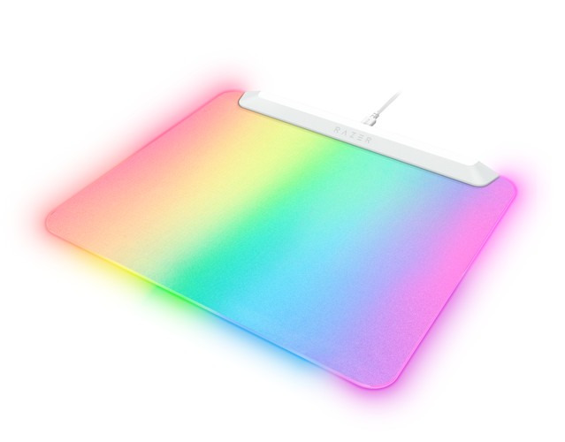 Razer RZ02-04920200-R3M1 【国内正規品】Razer Chroma RGB 対応フルイルミネーション式ゲーミングマウスパッド Firefly V2 Pro（White Edition）[RZ0204920200R3M1] 返品種別A_9