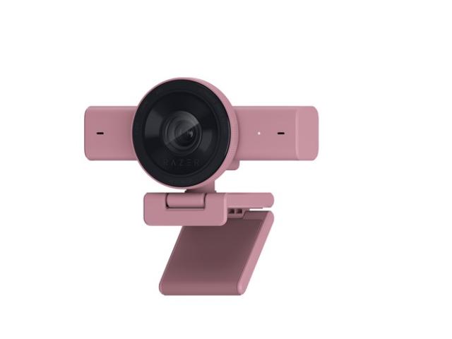 Razer 【国内正規品】クリエイター 向け 4K 30 FPS AI ウェブカメラ Kiyo V2 (Quartz Pink Edition) RZ19-05370300-R3M1返品種別A