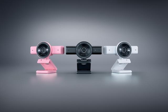 Razer 【国内正規品】クリエイター 向け 4K 30 FPS AI ウェブカメラ Kiyo V2 (Quartz Pink Edition) RZ19-05370300-R3M1返品種別A